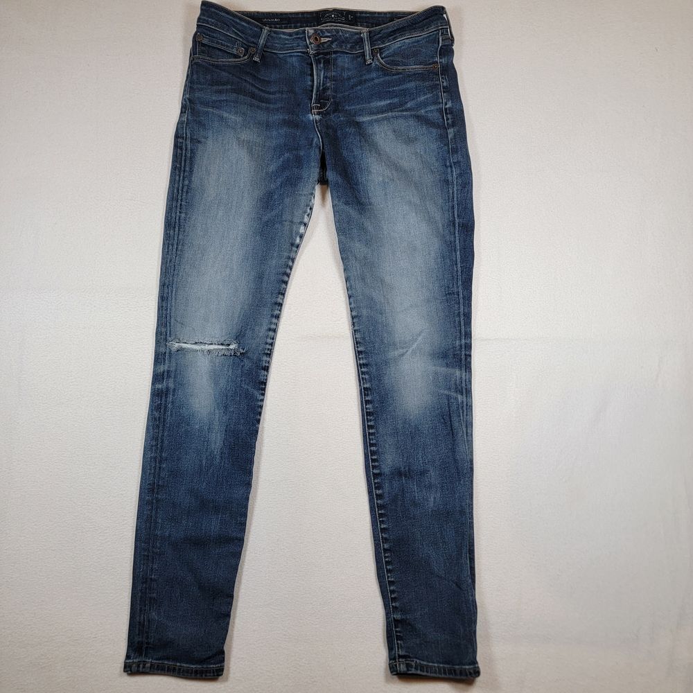Lucky‎ Brand Women's Lolita Skinny Jeans Sz 8 / 29R Italian Stretch Medium Wash